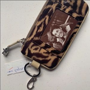 NWT tiger print Brighton wallet